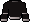 Black wizard robe (t)
