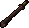 Rosewood blowpipe (empty)
