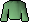 Green robe top