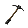 Iron pickaxe