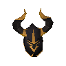 Elite black full helm