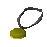 Gold amulet