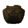 Cracked cooking urn (no rune)