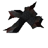 Black dragonhide vambraces