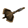 Bronze off hand mace