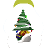 Christmas tree hat