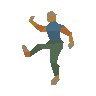 Conga dance walk override token