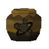 Decorated divination urn (no rune)