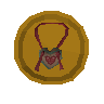 Gingerbread necklace token