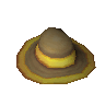 Gilded boater