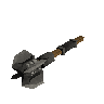 Iron off hand mace + 1