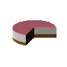 2/3 strawberry cheesecake