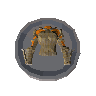 Cottontail knight upper body token