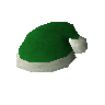 Green Santa hat