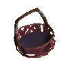Empty Easter basket
