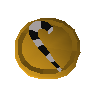 Black Candy Cane Token