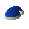 Blue Santa hat
