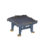 Eternal gilded small table