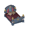 Eternal gilded bed