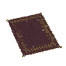 Furniture plans: Decorative red rug