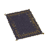 Furniture plans: Decorative purple rug