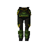 Green dragonhide chaps (g)